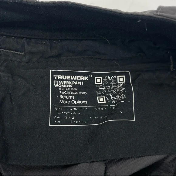 TRUEWERK Women's Gray Cargo Pants Workwear Outdoor Rugged Stretch Size 4 - Picture 8 of 11